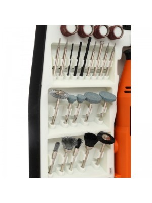 Mini slīpmašīna 270W/230V + 235 gab. aksesuāri (KD10245)